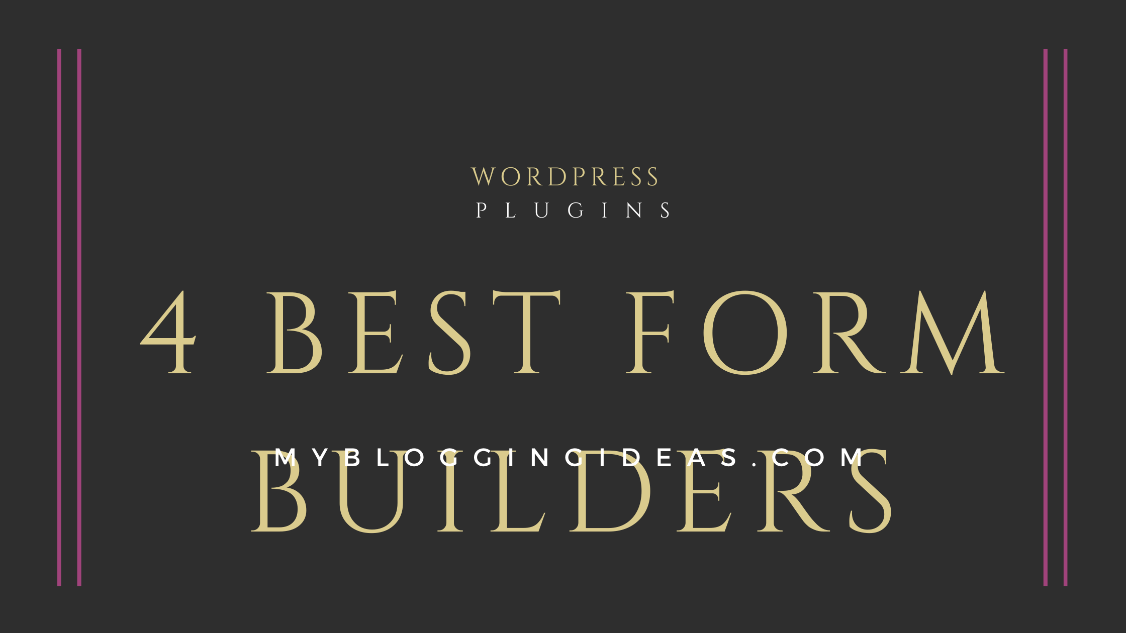 Best WordPress Form Builder Plugins Comparison
