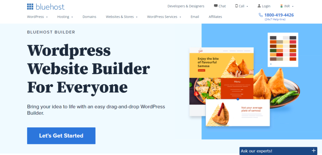 Bluehost Website Builder Review with Pros and Cons