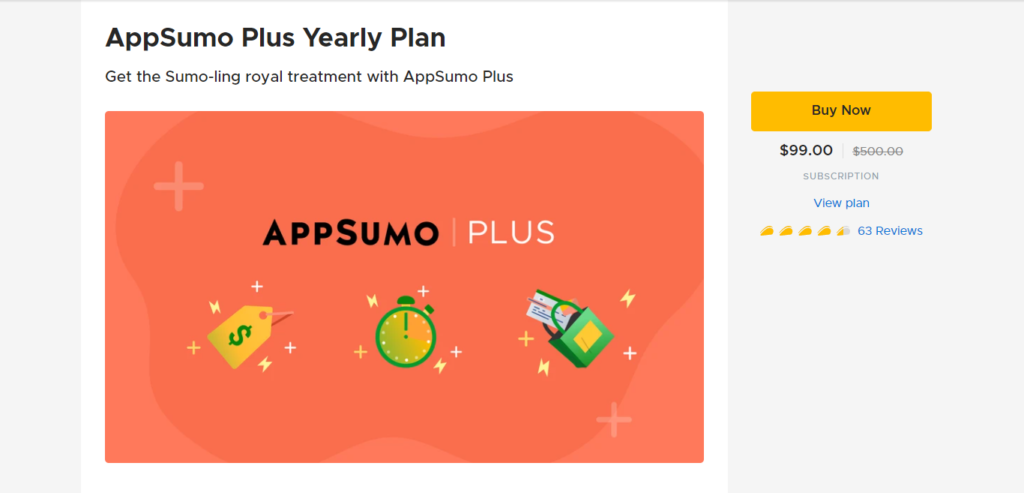 AppSumo Plus Membership Yearly Deal Benefits November 2023